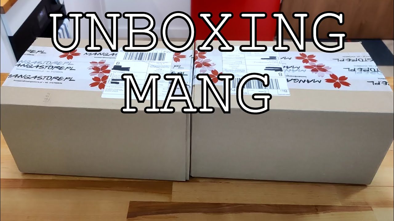 Unboxing Mang z Mangastore