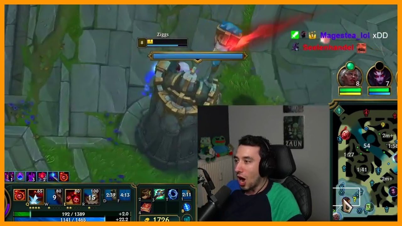 Can You Escape The Tower Shot? - Best of LoL Streams 2744