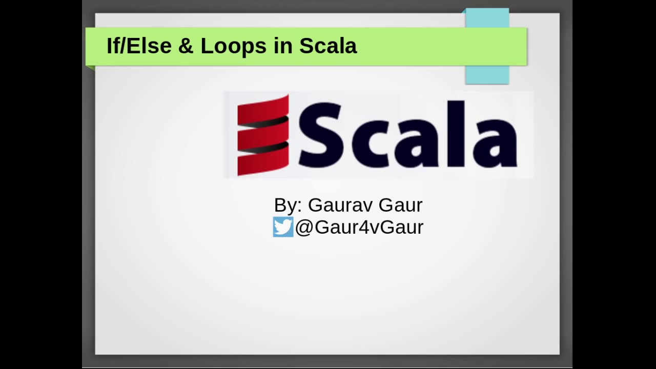 If-Else and Loops in Scala