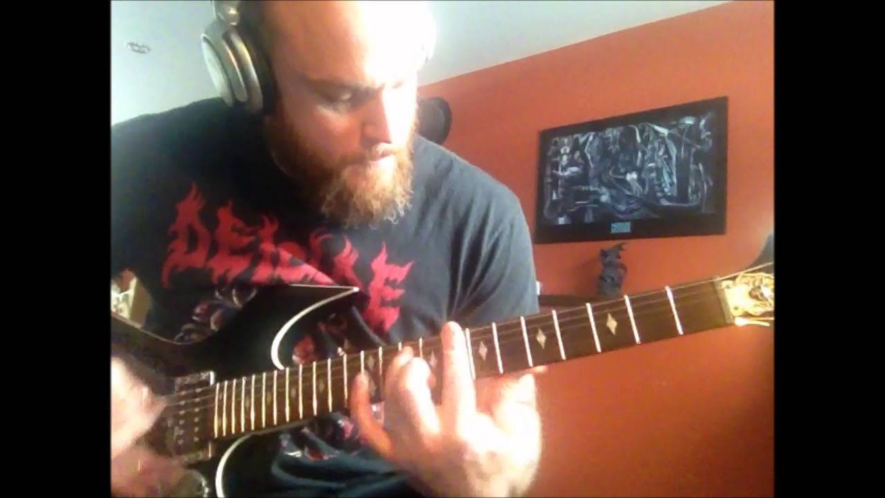 SATANIC WARMASTER - True Blackness (guitar cover)