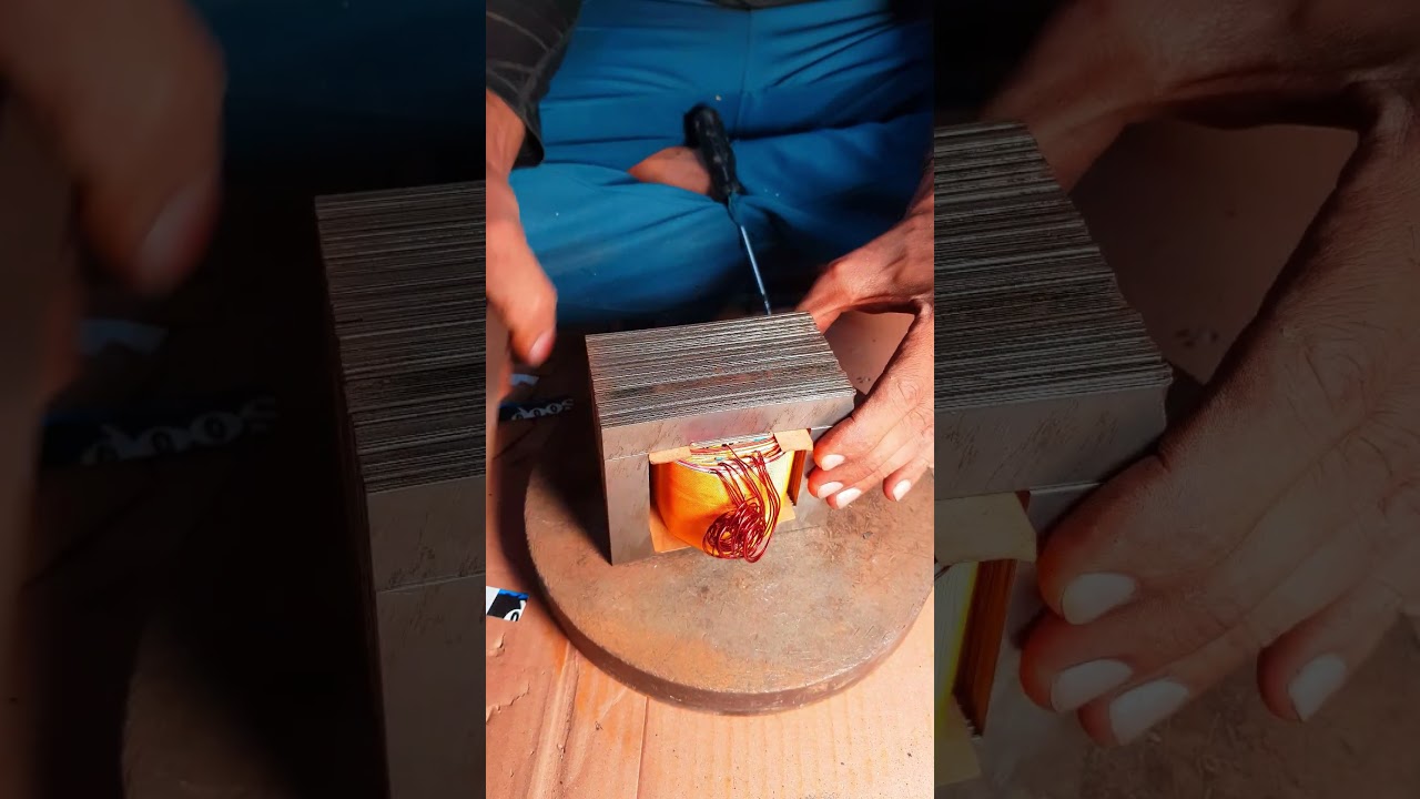 How to Make DC12 Volt Transformer at Home (short)