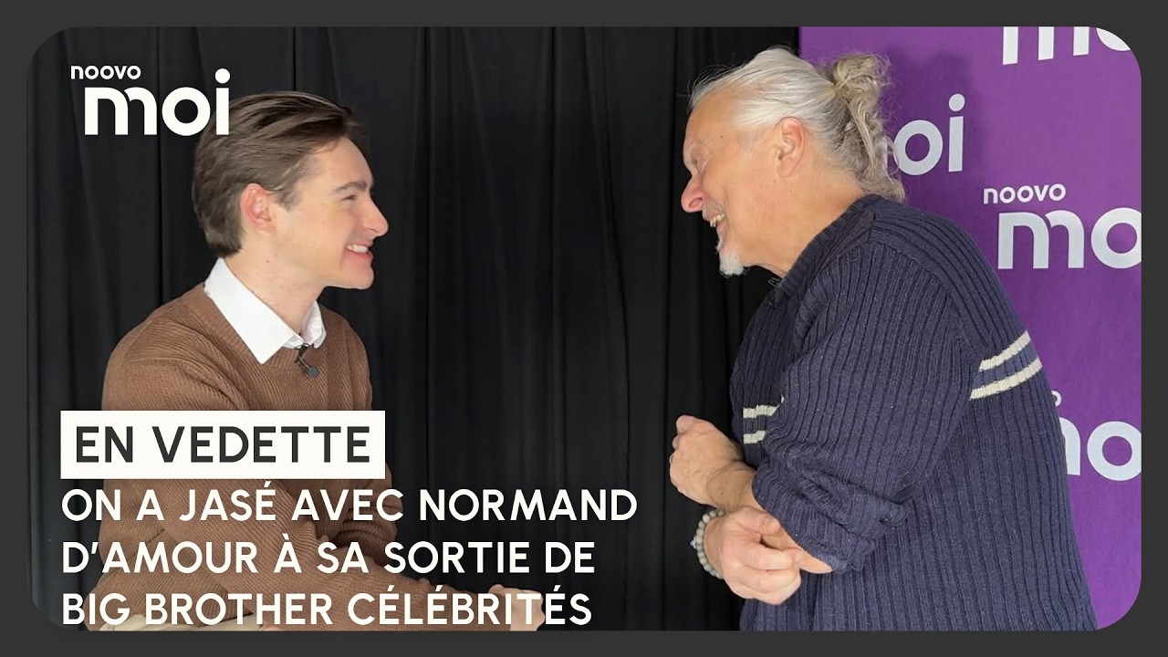 On a jasé avec Normand D’amour à sa sortie de Big Brother Célébrités