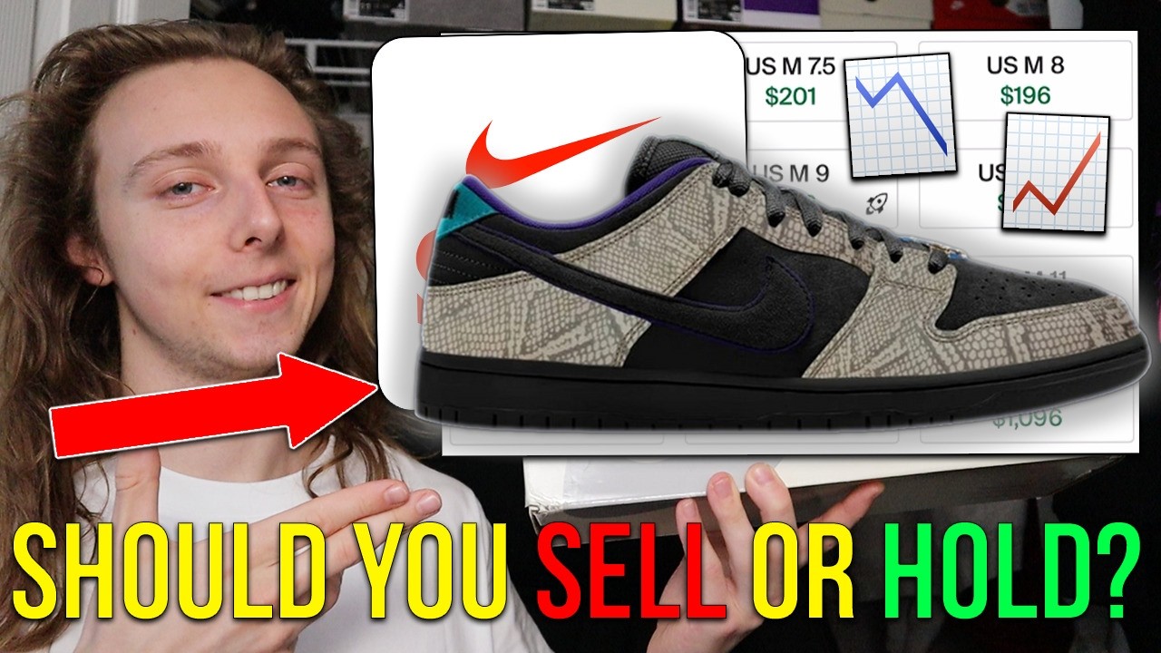 ПРОДАВАТЬ 📉 ИЛИ ДЕРЖАТЬ 📈? Кроссовки Dashown Jordan x Nike SB Dunk Low скоро выйдут 🔥! (Перепрода...