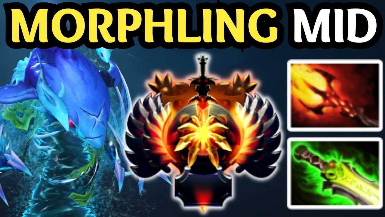 🔥 COMBO WOMBO — MORPHLING MID GAMEPLAY | DOTA 2 🔥