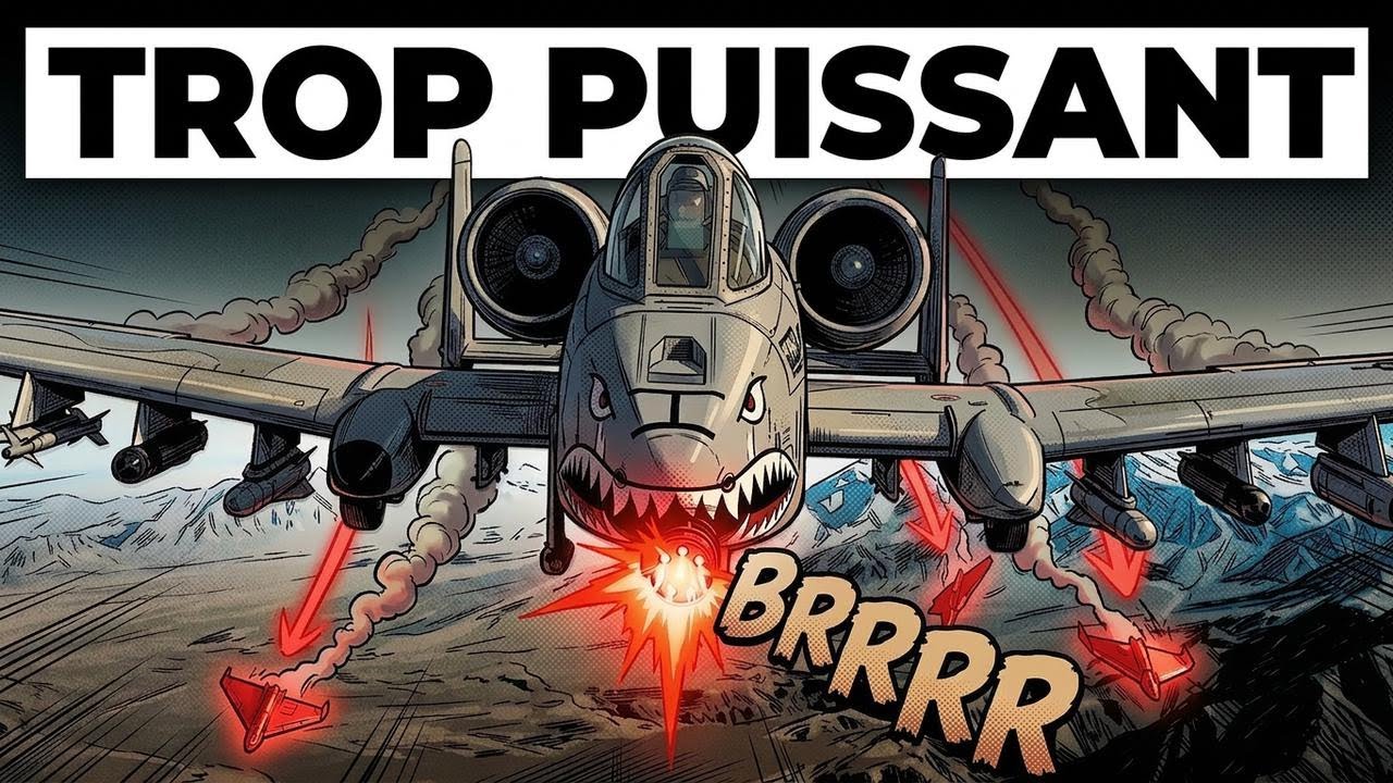 L&rsquo;A-10 Warthog am&eacute;ricain frappe l&rsquo;Iran si fort qu&rsquo;ils pensent vivre la fin du monde !