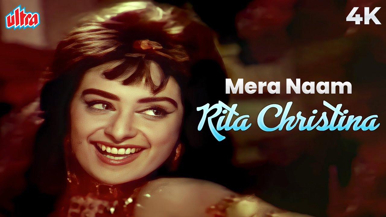 Lata Mangeshkar Hits - Mera Naam Rita Christina 4K | Biswajeet, Saira Banu | April Fool Songs