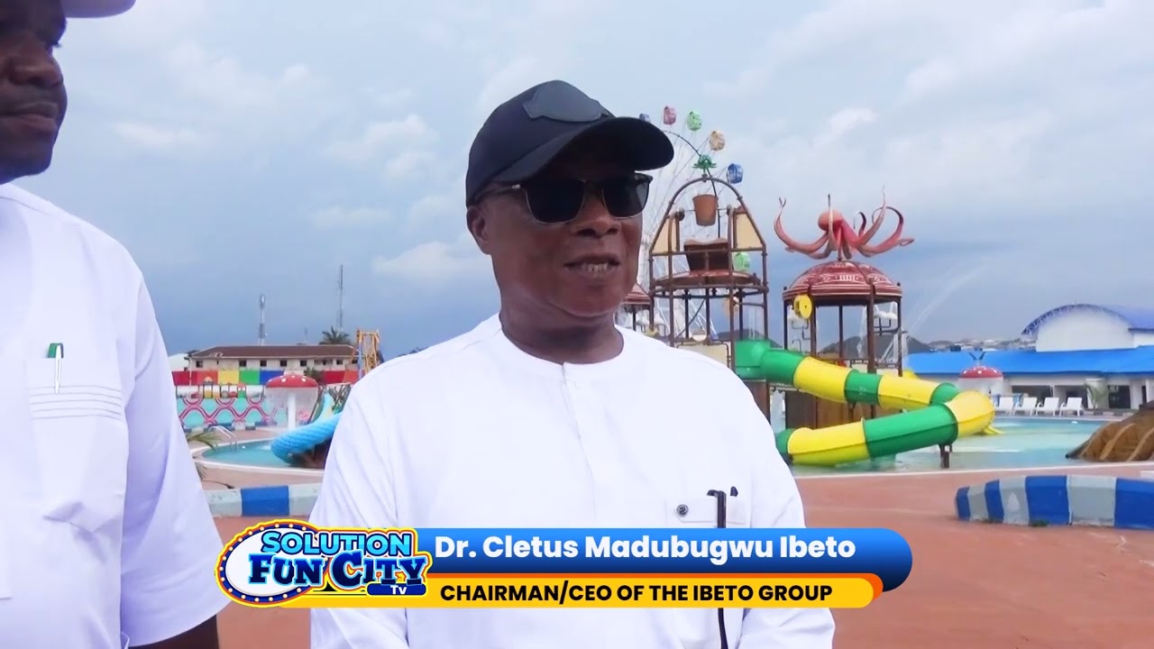 The Visit of Chairman / MD Ibeto Group accompanied by Mr. Chief of Staff to Solution Fun City