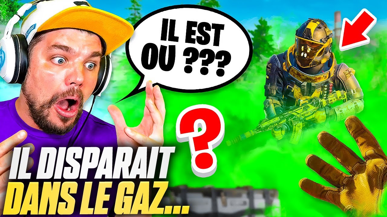 IL se CACHE DANS le GAZ…WTF !!