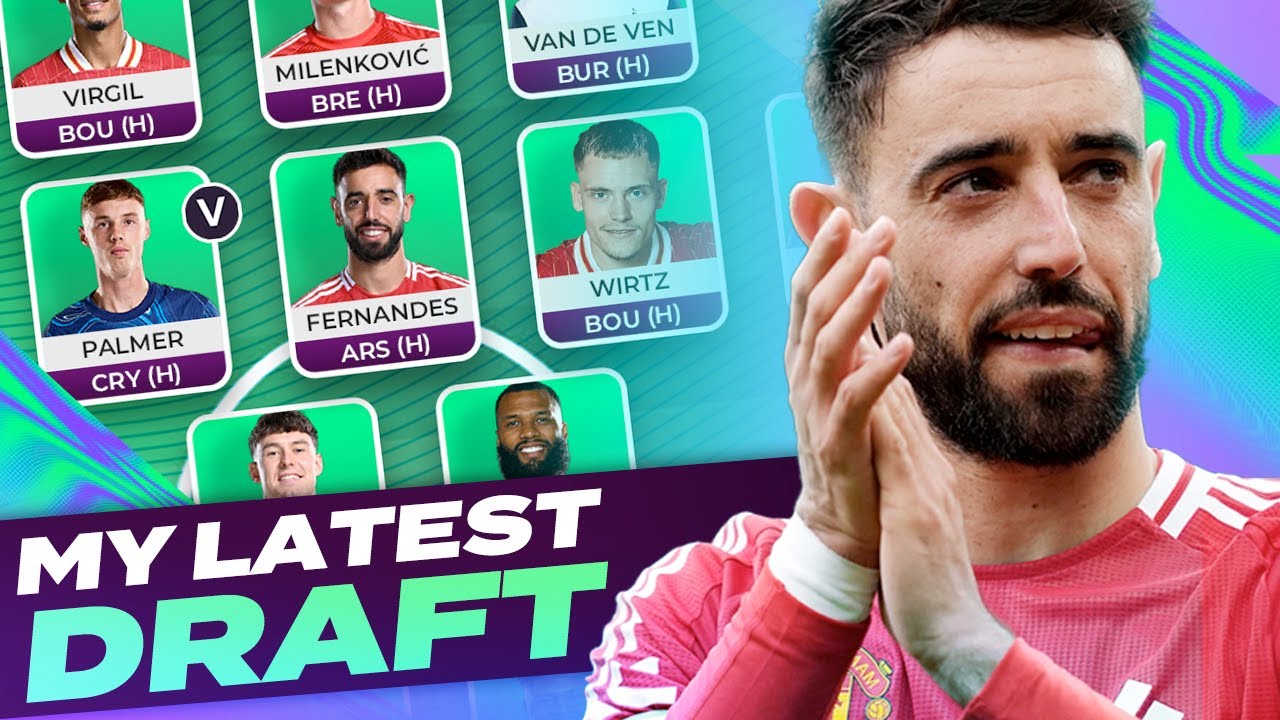 MY LATEST FPL DRAFT 💪 | BEST RANK 1,294th 🌍 | Fantasy Premier League Tips 2025/26