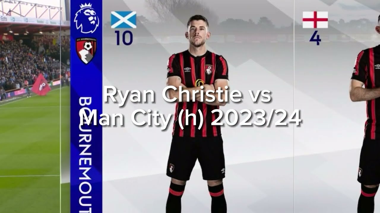 Ryan Christie vs Man City (h) 2023/24 | Dominating the midfield of the current treble holders