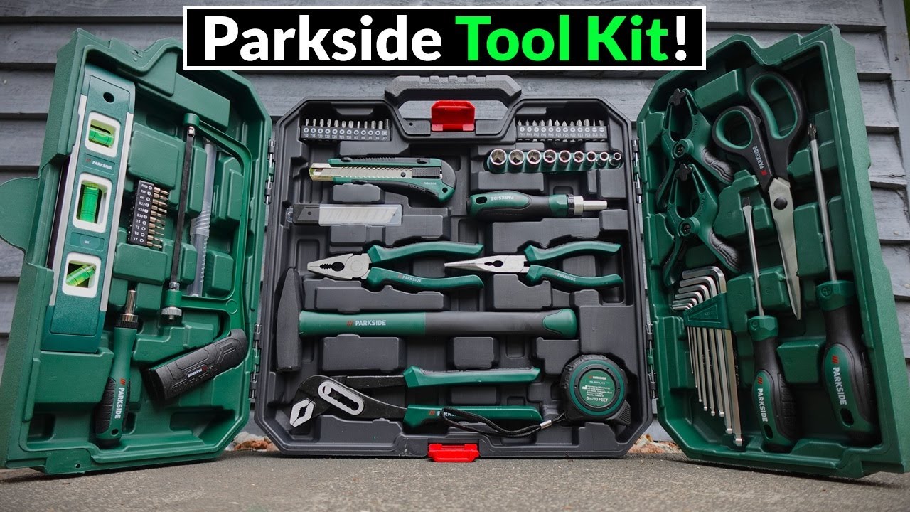 Parkside 80 Piece Tool Kit from Lidl Supermarket - BARGAIN Tools for DIY!