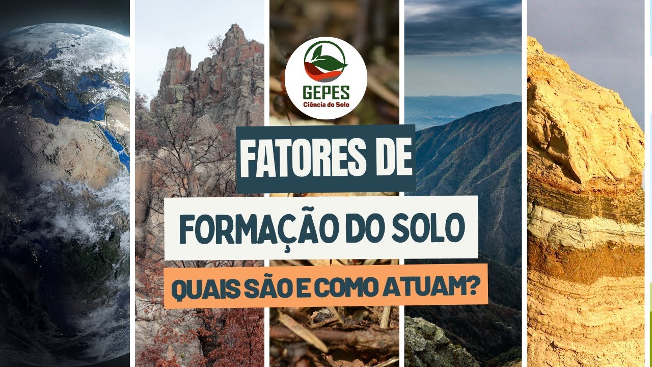 Fatores de formação do solo