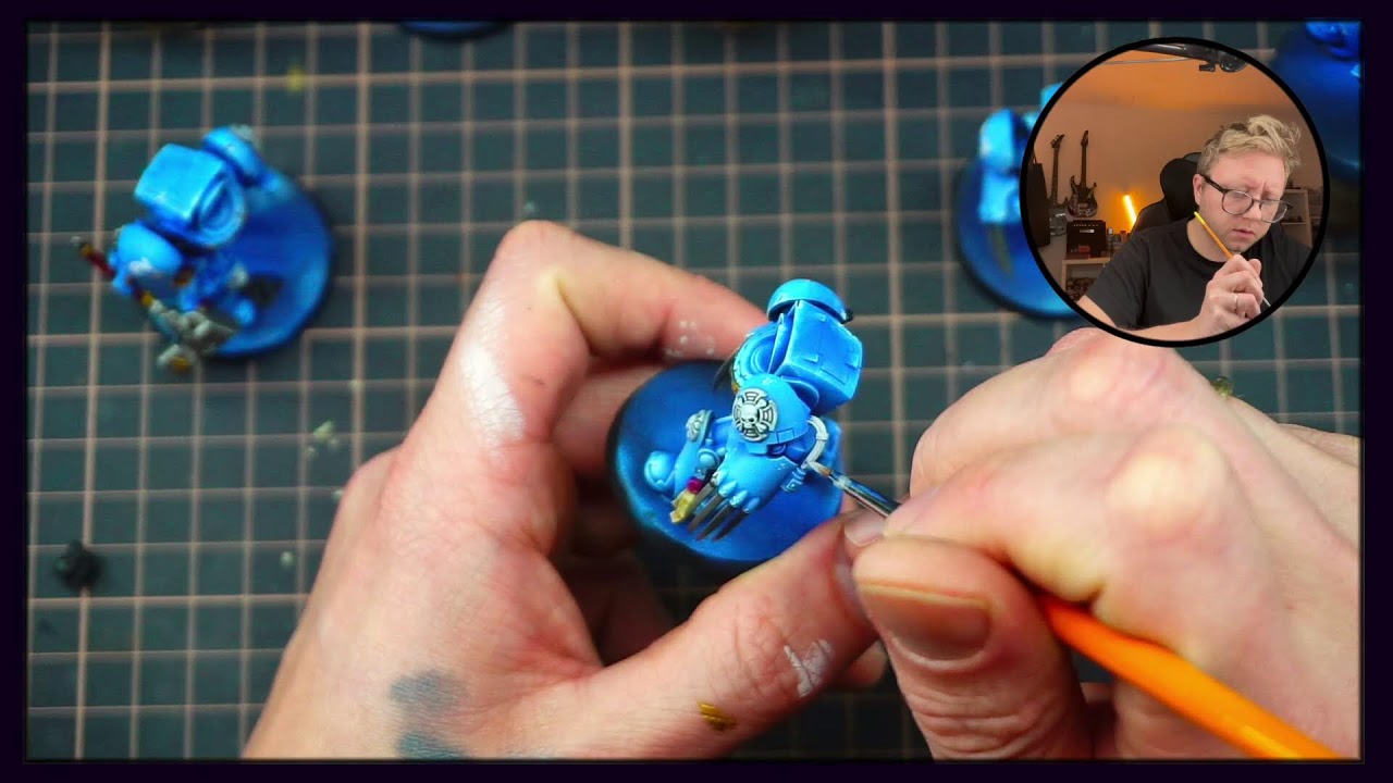 Painting Warhammer 40k Terminators