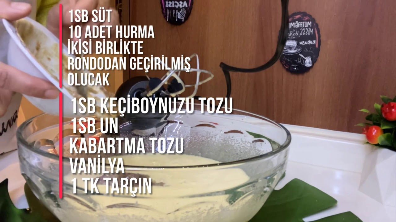 HURMALI CEVİZLİ ATOM KEK