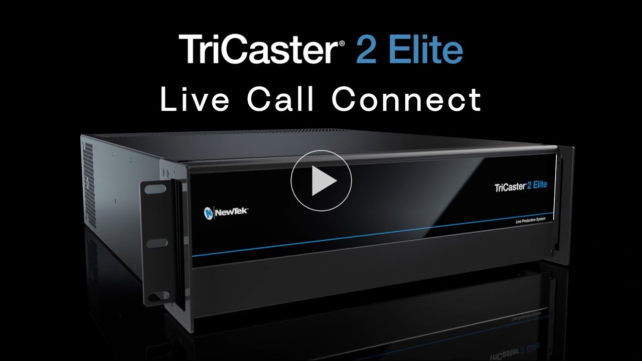 Tricaster 2 Elite - 라이브 콜 커넥트(Live Call Connect)