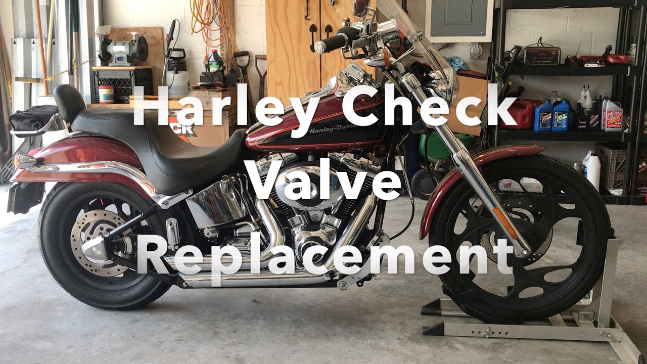 How To Replace Harley Davidson Check Valve