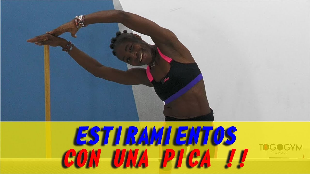 ESTIRAMIENTOS CON UNA PICA | Estira todo tu cuerpo con ayuda de un palo de fregona o cepillo