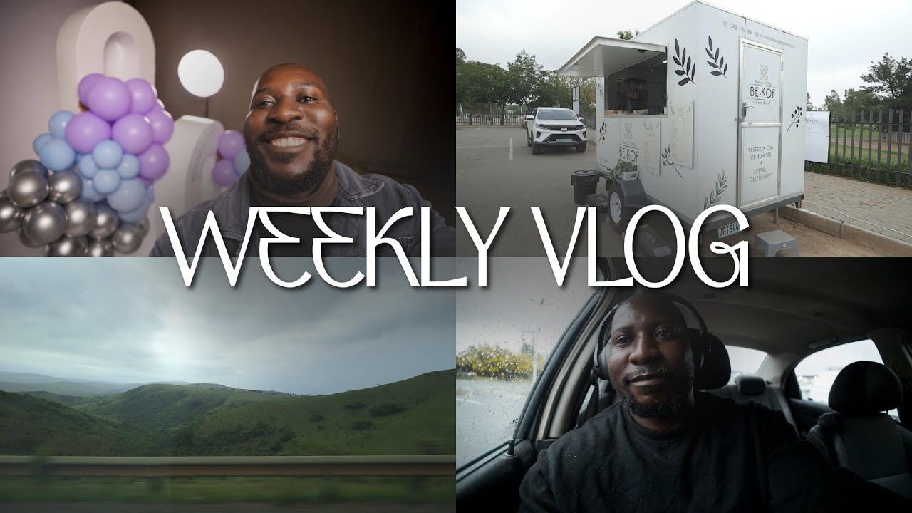 WEEKLY VLOG | TRAVELING TO ULUNDI KZN | BALLOON GARLAND TUTORIAL AND MORE