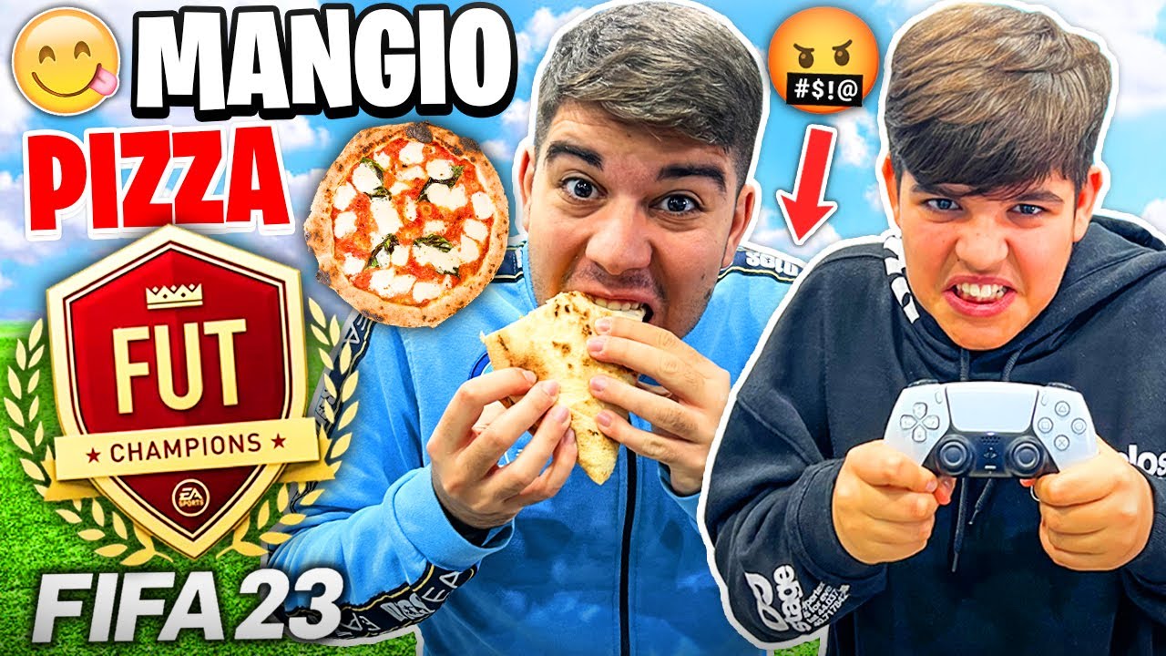 🍕 MANGIO PIZZA per OGNI GOL SUBITO da CHRISTIAN in WEEKEND LEAGUE!! FIFA 23