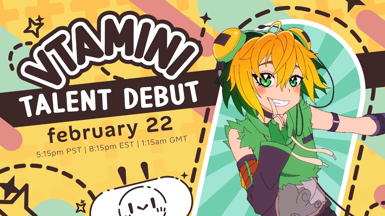 VTAMINI Talent Debut Stream!!! Lore Animatic, Gaming, and New Song!【Froggy Kaeru】VTuber