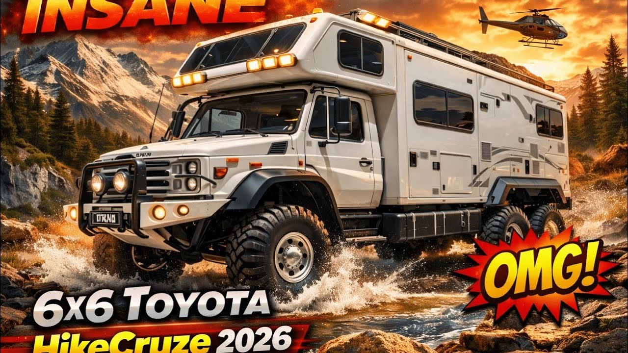 INSANE 6x6 Toyota HikeCruze 2026 – The Ultimate Overland Adventure Beast