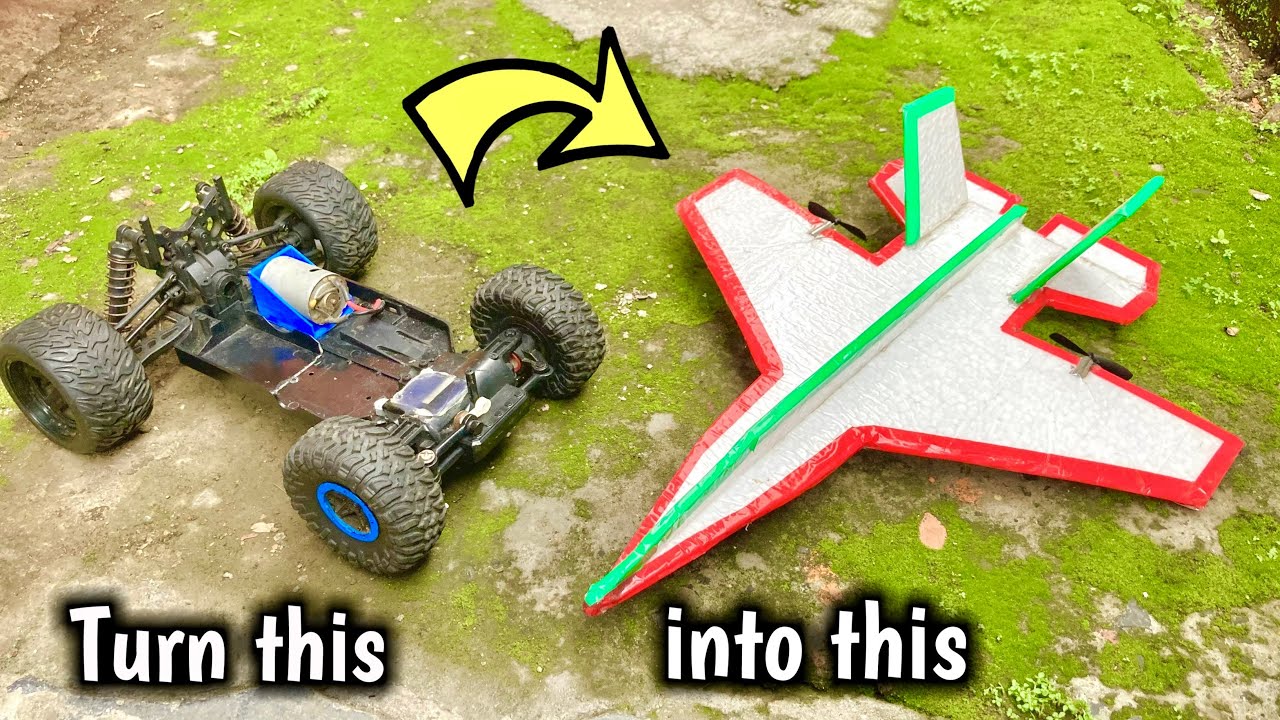 Turning an RC Car into RC Airplane that flies