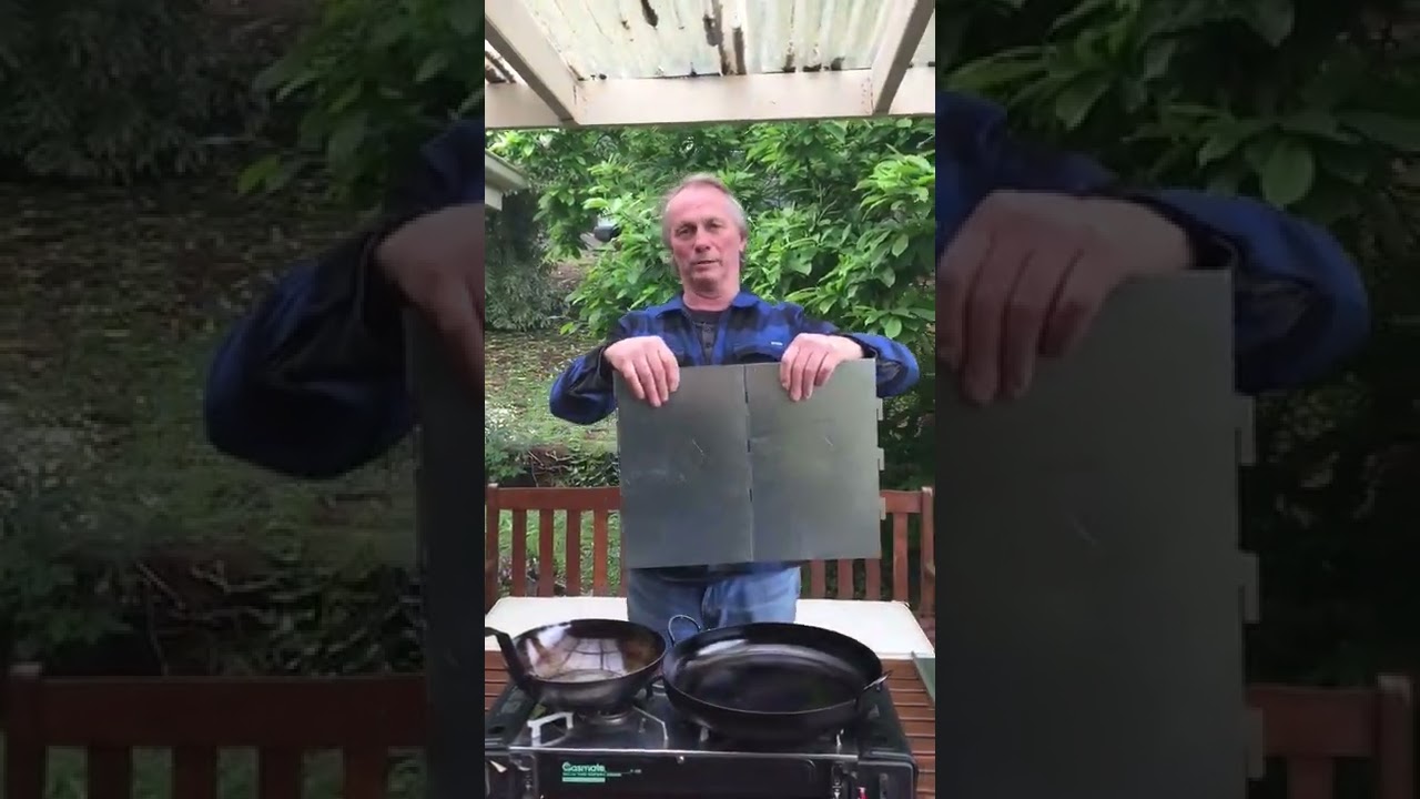 Sturdy windshield for camp stove