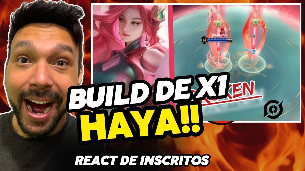 BUILD HAYA PARA X1 FORTÍSSIMO!! (REACT DE INSCRITO DO CANAL)