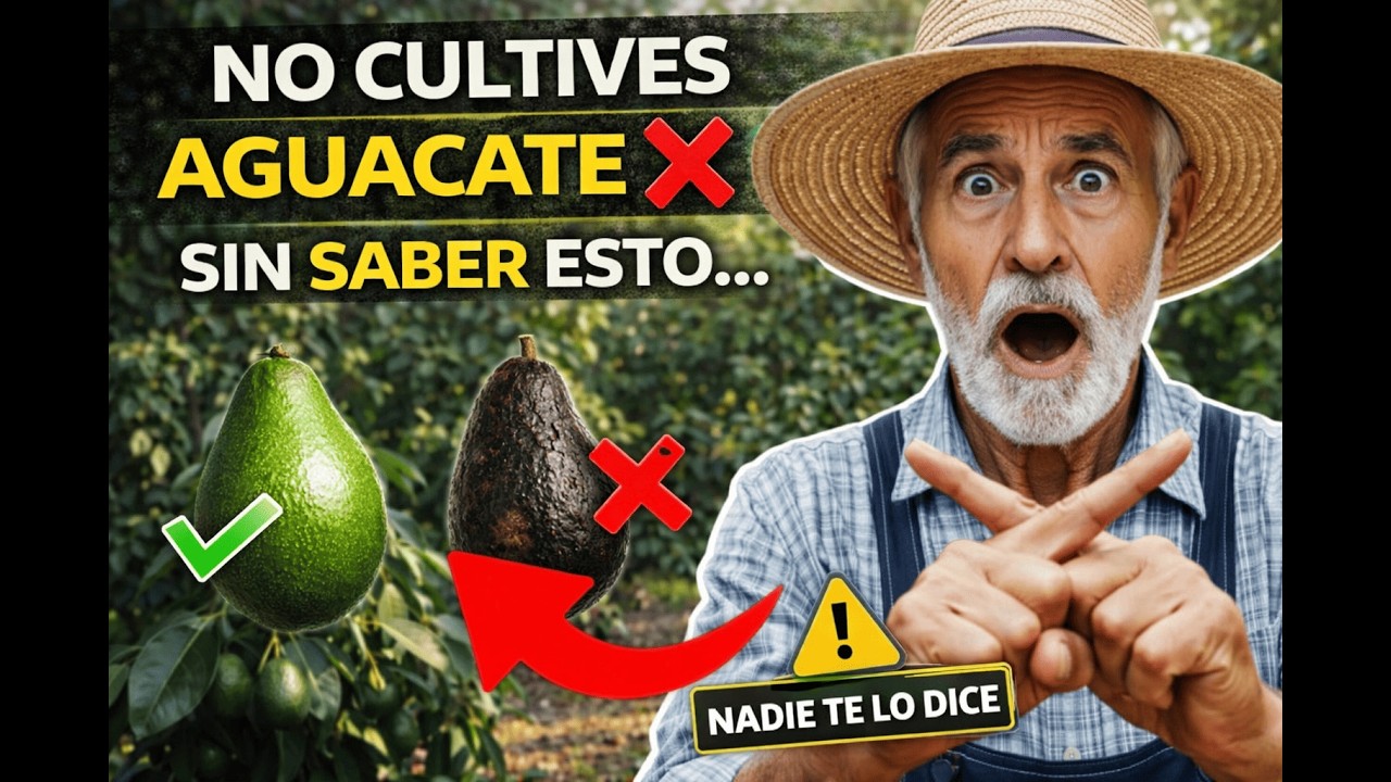 ¡NO CULTIVES AGUACATE SIN VER ESTO! (Los 7 Secretos que Nadie te Cuenta)