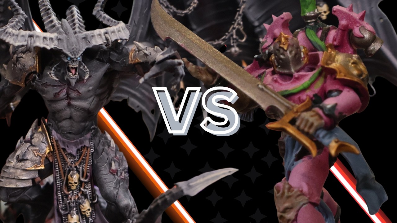 Chaos Daemons VS Emperor's Children Warhammer 40K Competitive Battle Report