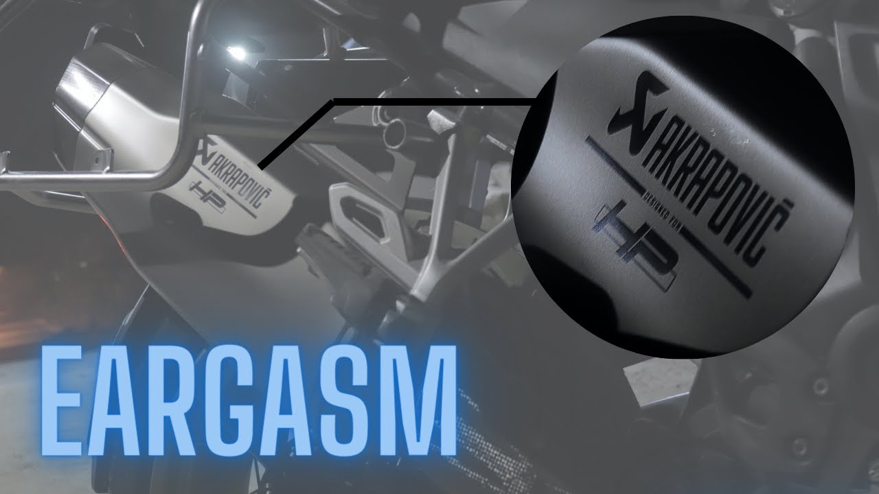 Pure Akrapovic Sound - BMW R1250 GSA HP edition