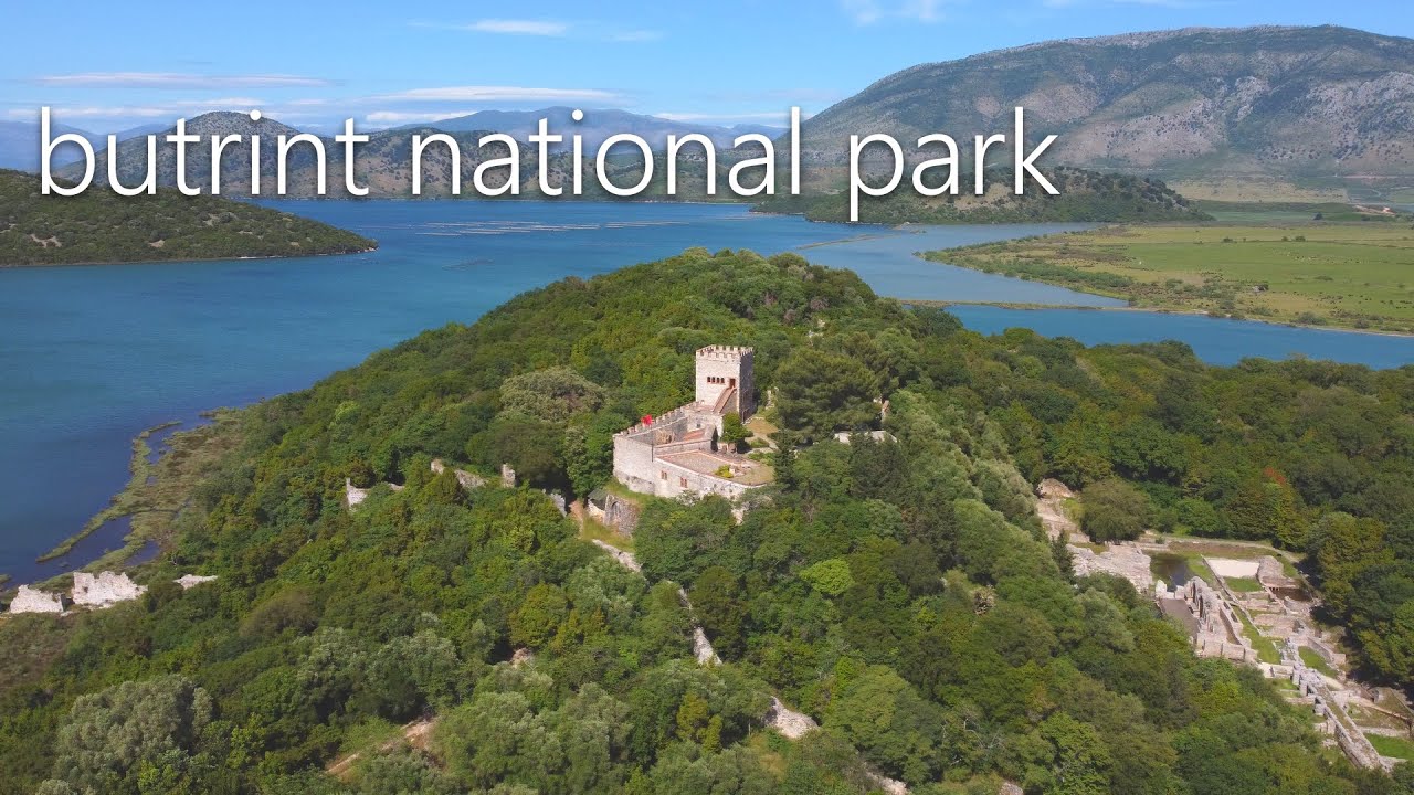 Butrint National Park in Southern Albania - 4K Drone Footage