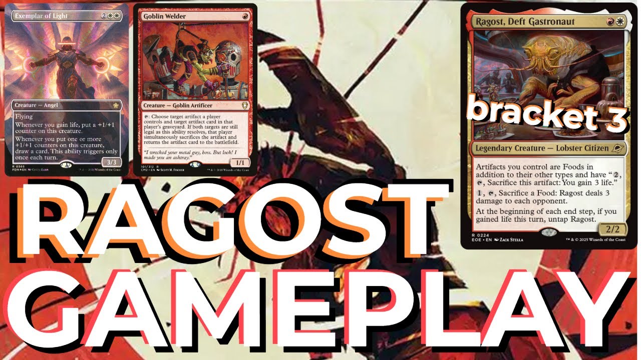 RAGOST DEFT GASTRONAUT EDH Gameplay vs Maester Seymore, Gogo, Hearthhull MTG Deck Commander Food EOE
