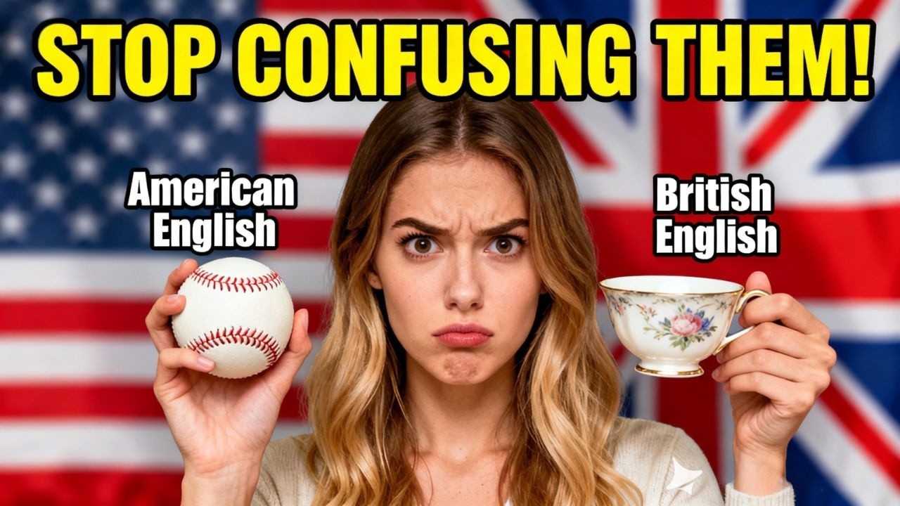 Stop Confusing American and British English C1 C2Advanced Listening PracticeAccentVocabulary&Grammar