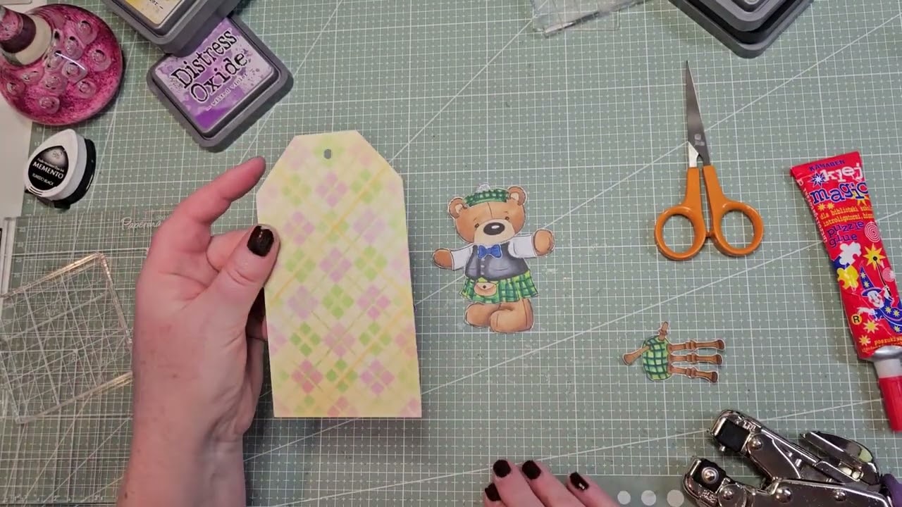 A Tartan tag for #tagtuesday hosted by @handmadebyshirley3715