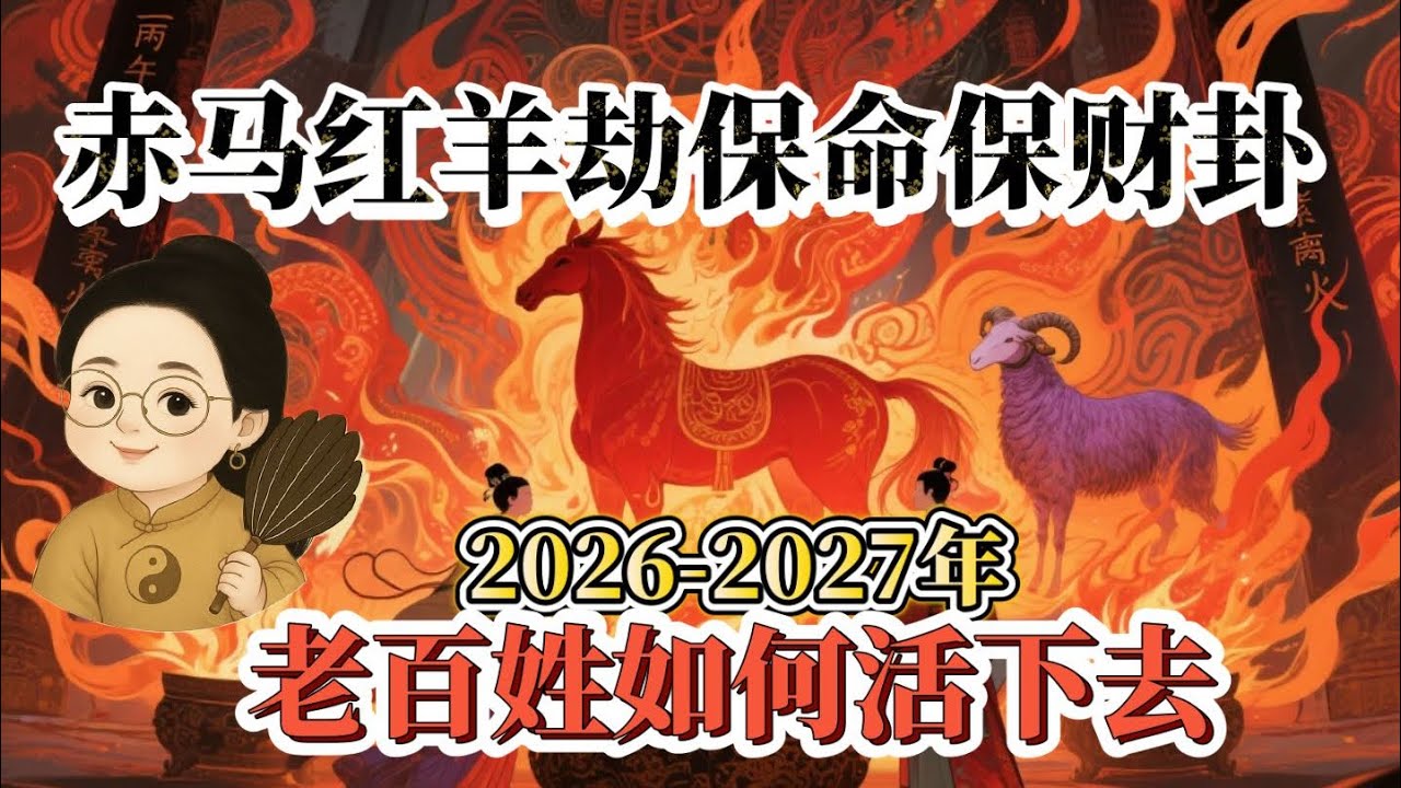 赤马红羊劫保命保财卦｜天灾战火经济危机如何逃