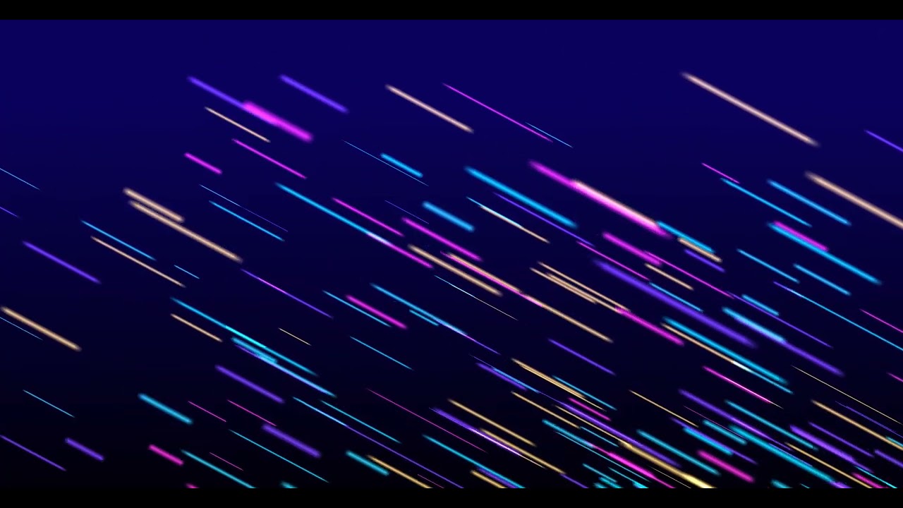 Neon Light Streaks Animation ⚡ Abstract Motion Background | Visual Loop