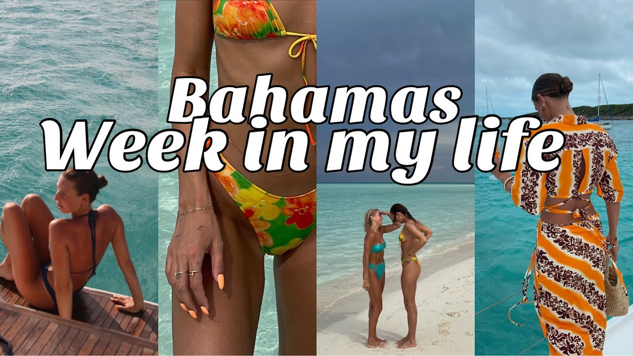 WEEK IN MY LIFE on a boat in the Bahamas | Rachel Autenrieth