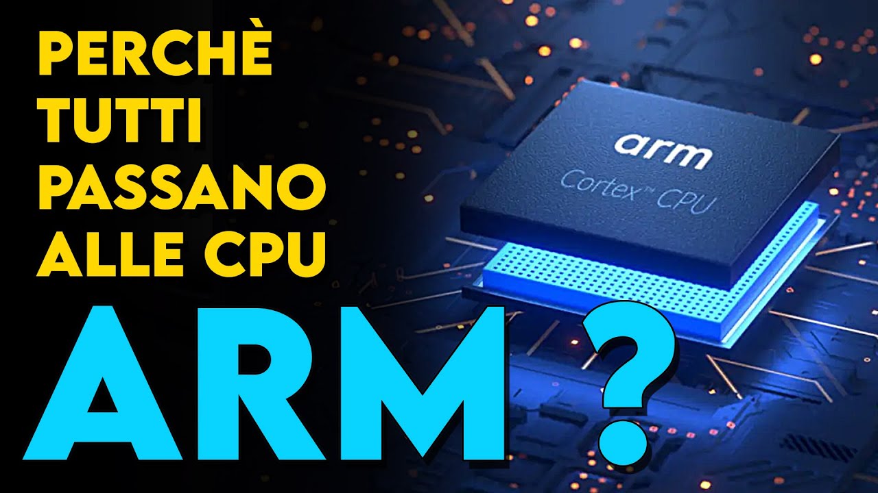 Tutti passano alle CPU ARM, cosa sta succedendo ?