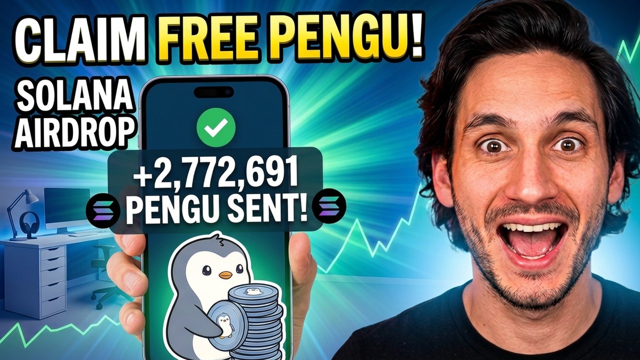 Crypto Airdrop PUDGY PENGUINS 🐧 Check Eligibility, Claim Free $PENGU Tokens | Full Guide