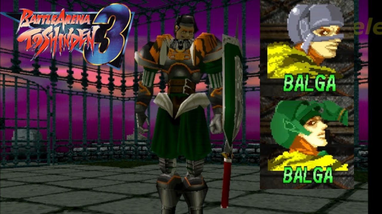 Battle Arena Toshinden 3 - Balga [PS1 - Sony Playstation]