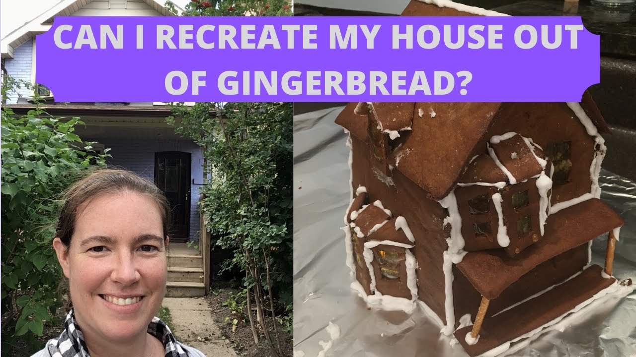 Recreate our house out of gingerbread! Sugar glass windows