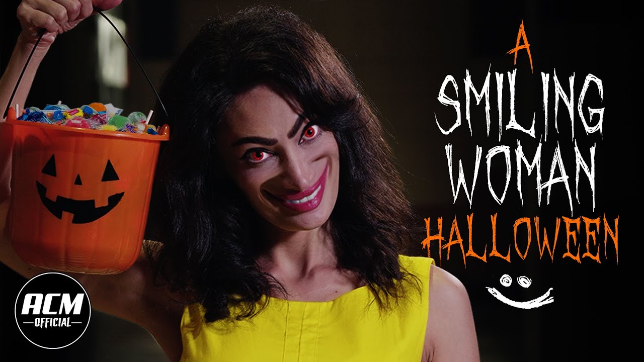 A Smiling Woman Halloween | Short Horror Film