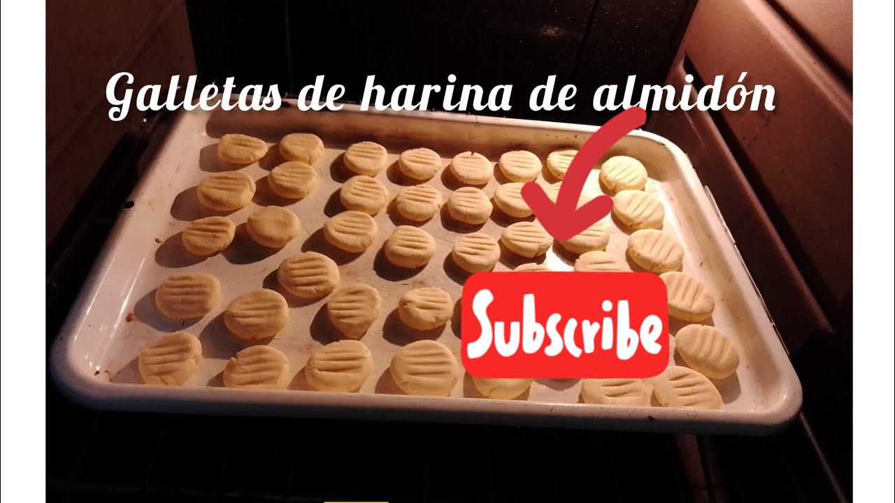 cómo hago mis ricas galletas de almidón o de yuca