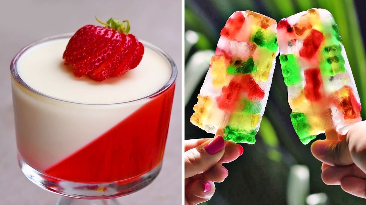 Recetas para Hacer Postres con Gomitas y Más Postres Ricos y Bonitos | So Yummy Español