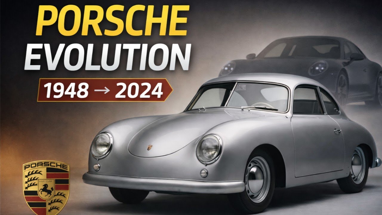 PORSCHE EVOLUTION (1948 - 2024)