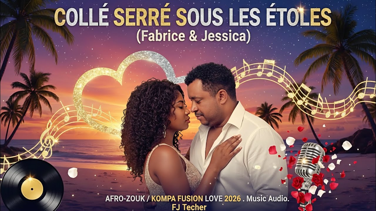 Collé-serré sous les étoiles -Nouveauté Audio Officiel de FJTECHER-Zouk love moderne nouveautés 2026
