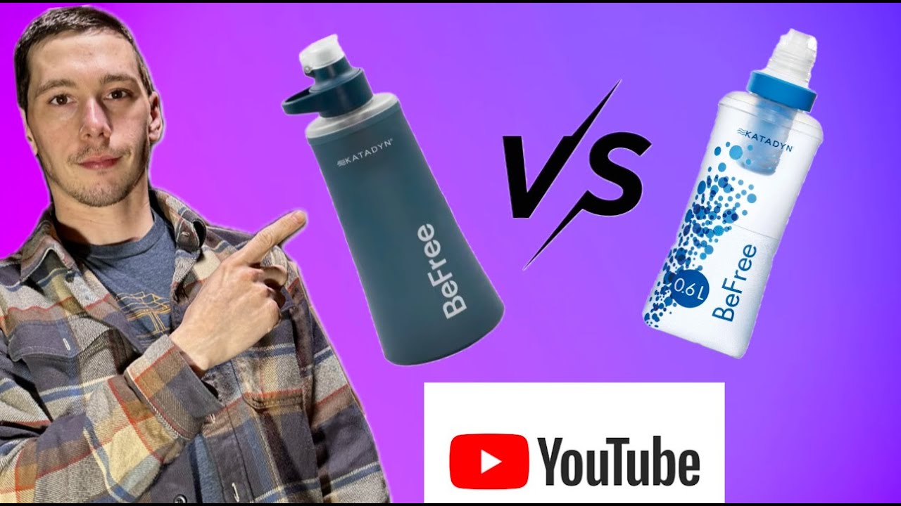 New Katadyn BeFree AC Water Filter Review + Comparison with HydraPak & Original BeFree