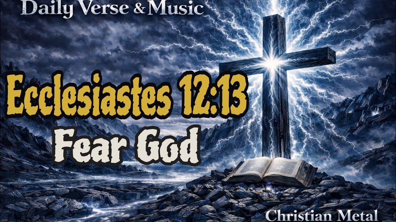 Fear God –Christian Metal |Daily Verse| Ecclesiastes 12:13 |NovaLumen| YouVersion Bible App