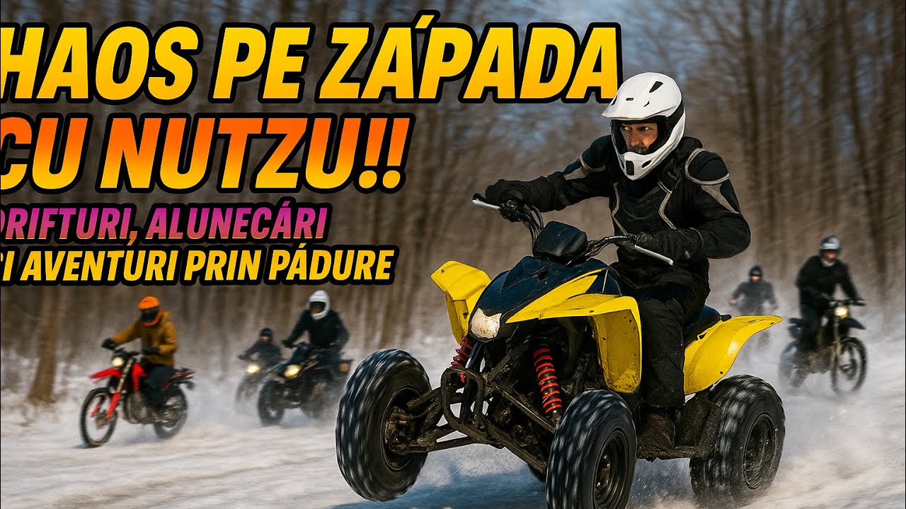 ZĂPADĂ, NOROI ȘI ADRENALINĂ! - Aventura Pe ATV!